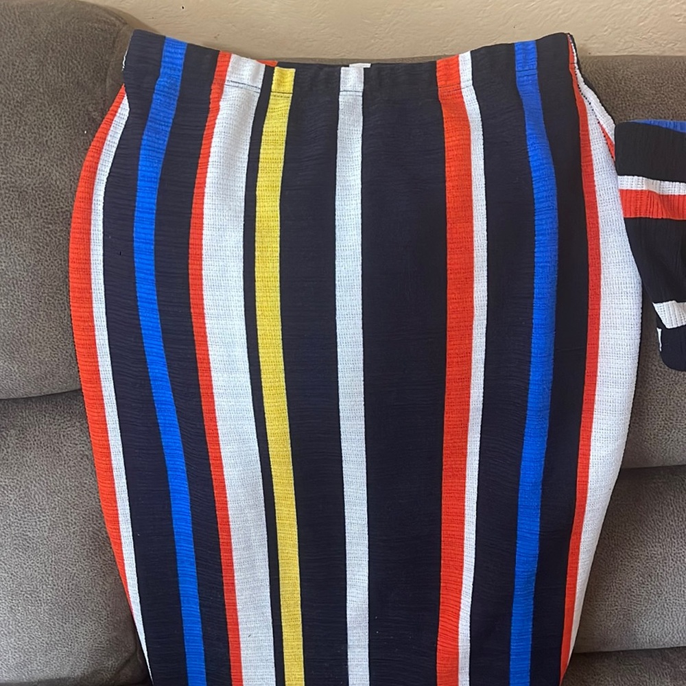 Colorful skirt set pencil skirt beautiful body shaping